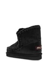Thumbnail for your product : Mou 40mm Eskimo 18 Metallic Shearling Boots