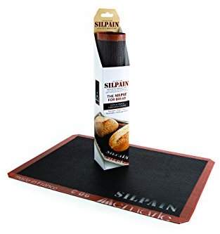Silpat SN415290-02 Silpain Premium Non-Stick Silicone Baking Mat for Bread