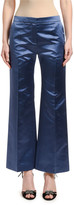 Thumbnail for your product : Valentino Satin Wide-Leg Pants