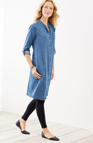 Thumbnail for your product : J. Jill Tencel® Indigo Tab-Sleeve Dress