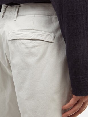 Raey Tapered Cotton Chino Trousers - Light Grey
