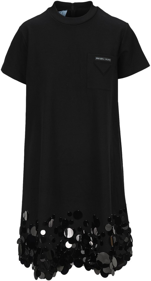 embellished t shirt dress