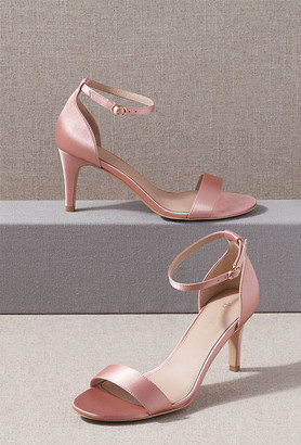 pink evening heels