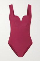 Thumbnail for your product : BONDI BORN + Net Sustain Eleanor Swimsuit - Purple