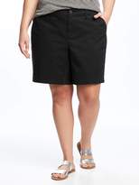 Thumbnail for your product : Old Navy Relaxed Mid-Rise Plus-Size Everyday Shorts (9")