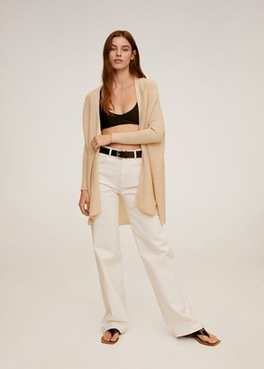 mango fine knit cardigan