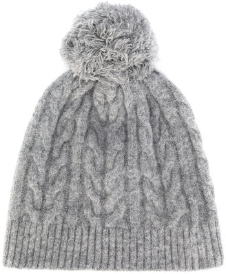 Zanone cable knit hat