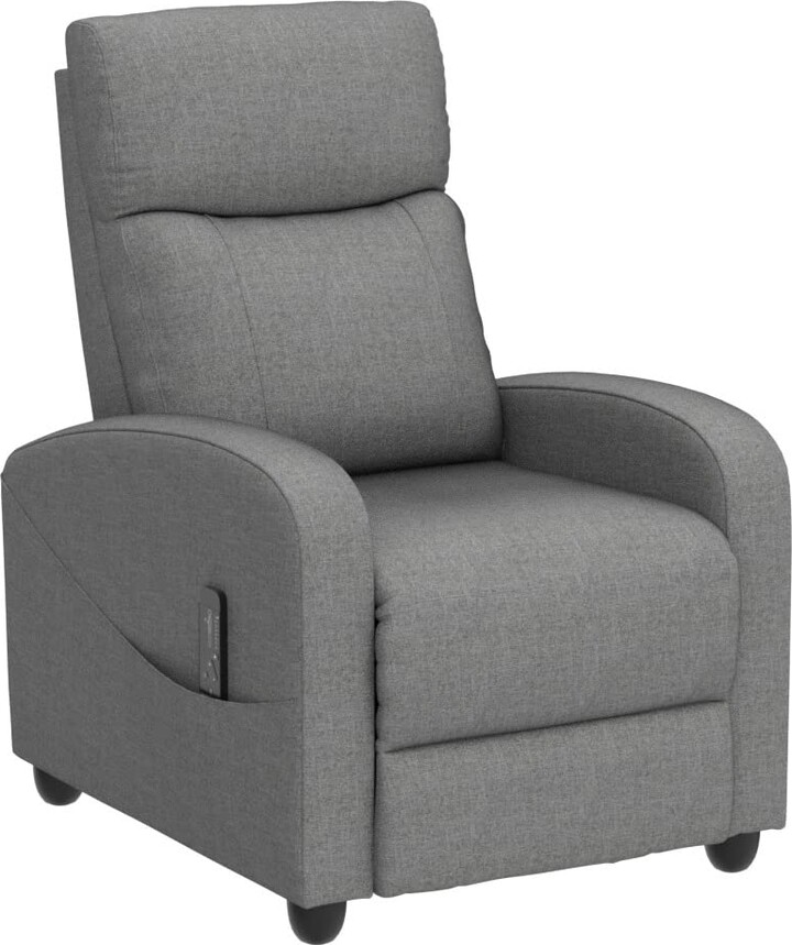 Fabric Massage Recliner Chair Living Room Chair Adjustable