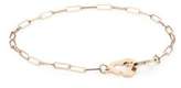 Thumbnail for your product : Dinh Van Double Coeurs 18K Rose Gold Chain Bracelet