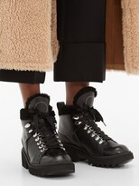 Thumbnail for your product : Chloé Bella Shearling-lined Leather Après-ski Boots