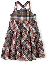 Thumbnail for your product : Ralph Lauren Check print cotton dress 2-7 years