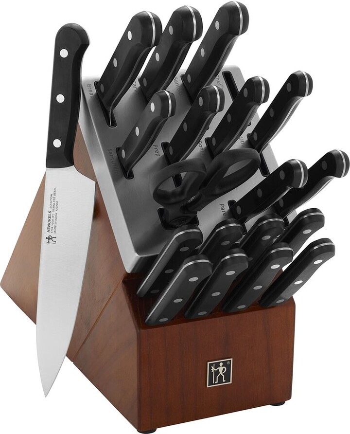 Zwilling J.A. Henckels Solution 20Pc Self-Sharpening Knife Block Set