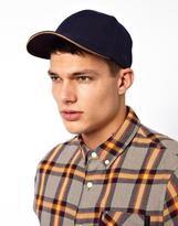 Thumbnail for your product : ASOS Baseball with Tan Sandwich Peak