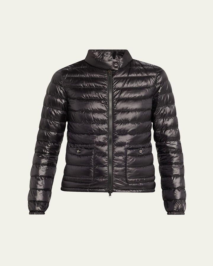 Herno Shiny Nylon Short Down Jacket