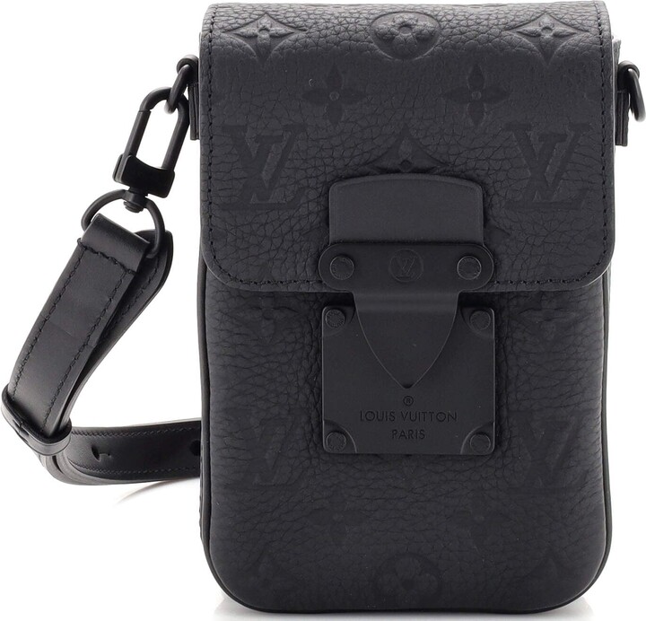 lv s-lock vertical wearable wallet