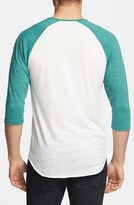 Thumbnail for your product : Alternative Apparel Alternative Trim Fit Heathered Raglan Henley