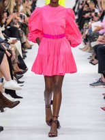 Thumbnail for your product : Valentino Ruffled Technical Taffeta Mini Dress