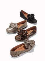 Thumbnail for your product : Gentle Souls Eugene Ribbon Bow Leopard Loafers