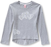 Thumbnail for your product : Copper Key 7-16 Lace Heart Applique Top