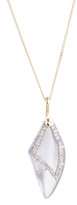 Thumbnail for your product : Alexis Bittar Abstract Petal Frame Pendant
