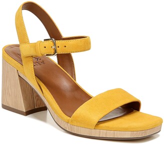 naturalizer yellow sandals