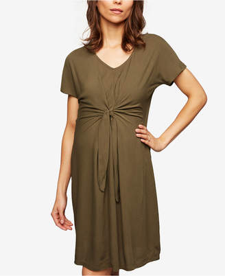 Seraphine Maternity Tie-Front Dress