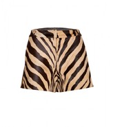 Thumbnail for your product : Emilio Pucci Calf hair printed shorts