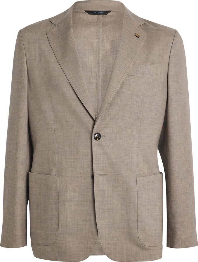 Colombo Worsted Cashmere Blazer