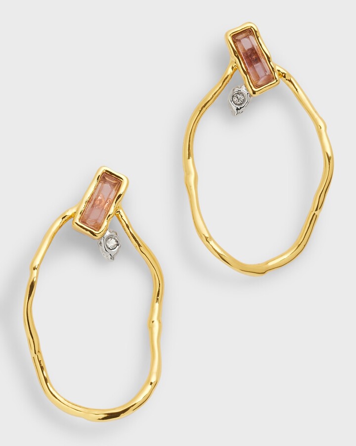 Alexis Bittar Brut Cluster Small Link Post Earrings - ShopStyle
