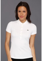 Thumbnail for your product : Lacoste S/S 5 Button Stretch Pique Polo