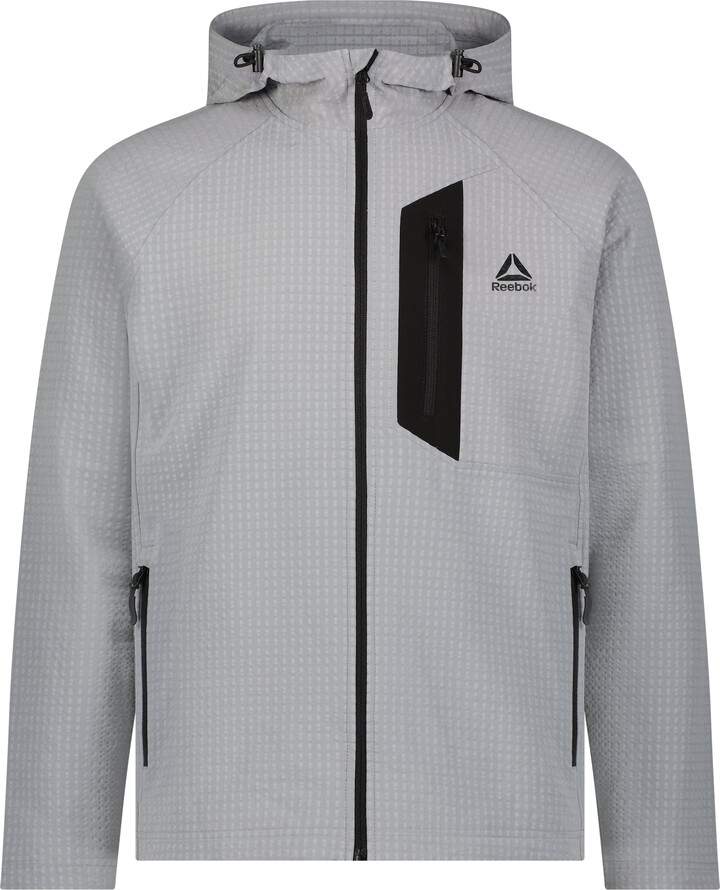 Reebok Men’s and Big Men’s Textured Stretch Jacket, Sizes S-3XL