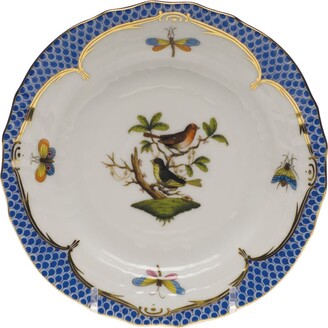 Herend Rothschild Bird Blue Motif 3 Bread & Butter Plate