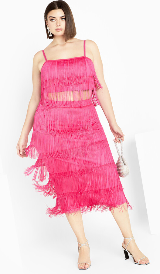 Jazlyn Skirt - fuchsia