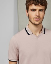 Thumbnail for your product : Ted Baker Cotton Flat Knit Polo Shirt