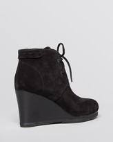 Thumbnail for your product : Via Spiga Lace Up Wedge Booties - Mirren