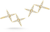 Thumbnail for your product : Elizabeth and James Vida Ear Cuffs with White Topaz