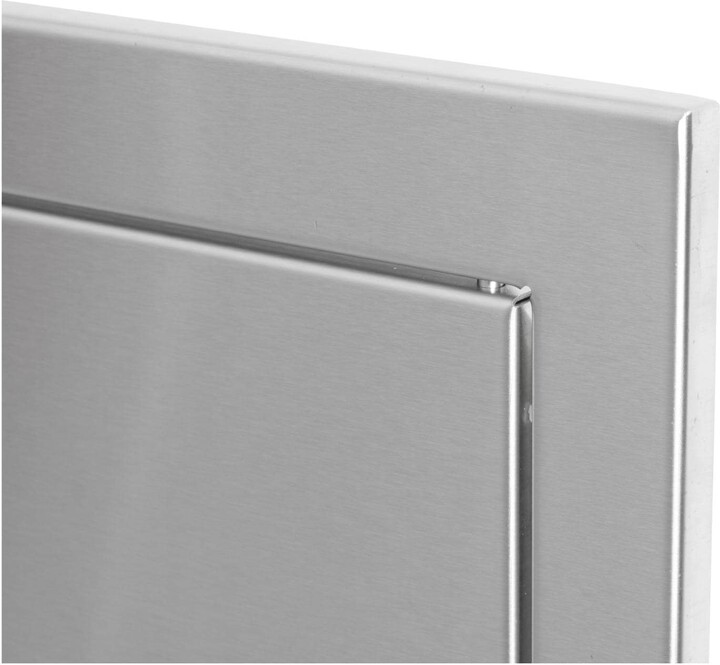 Bull 18" Left Hinged Stainless Steel Single Access Door W/ Reveal
