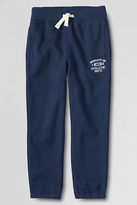 Thumbnail for your product : Lands' End Boys' Slim Fit Sweat Pants