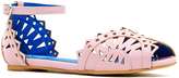 Thumbnail for your product : Nasty Gal Jeffrey Campbell Picado Flat - Pink