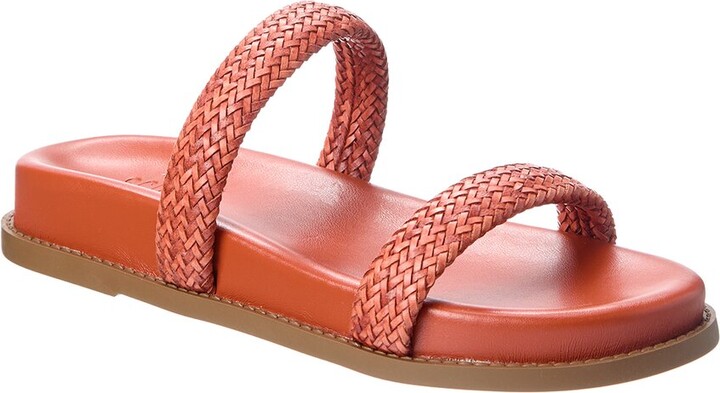 Schutz Ruby Leather Flat