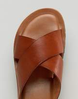 Thumbnail for your product : Zign Shoes Leather Mule Sandals