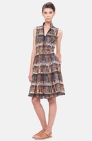 Thumbnail for your product : Akris Sleeveless Print Cotton Fit & Flare Dress