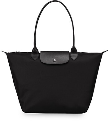 large black longchamp bag