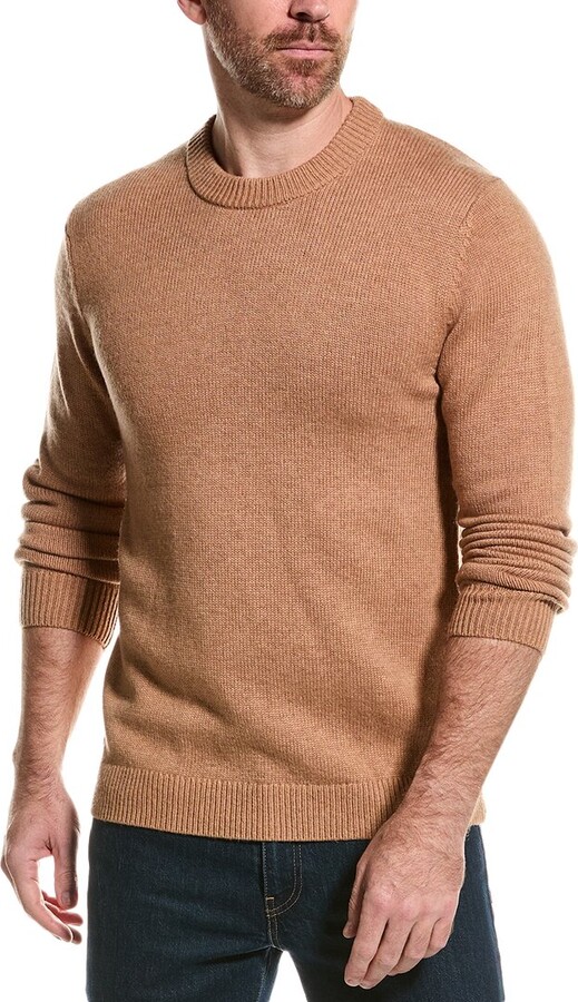 Reiss Avons Chunky Wool-Blend Crewneck Sweater