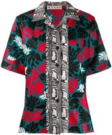 Thumbnail for your product : Marni Eyed Leaves print blouse