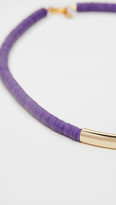 Thumbnail for your product : Maison Monik Ghana Luxe Violet Necklace