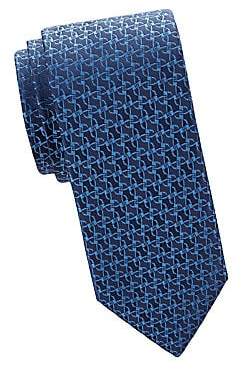 Charvet Men's Stirrup Pattern Silk Tie