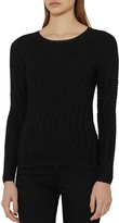 Thumbnail for your product : Reiss Suki Textured Top