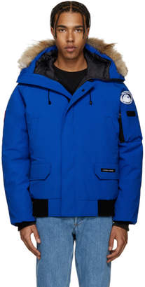Canada Goose Blue Down PBI Chilliwack Jacket