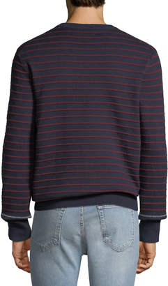 Rag & Bone Men's Sam Striped Crewneck Sweater